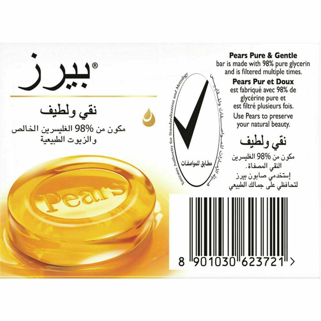 PEARS SOAP 12*4*125GM