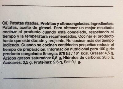 McCain Crinkle cut Fries 5*2.5 kg	