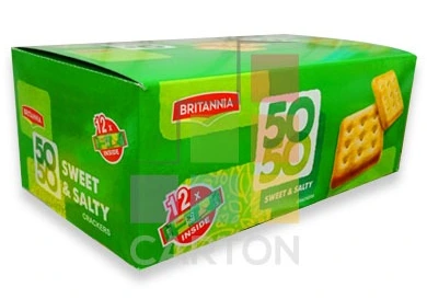 50-50 Biscuit (Sweet & Salty) 24*55gm Britannia
