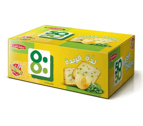 50-50  ماسكا تشاسكا 24*55  جم بريتانيا