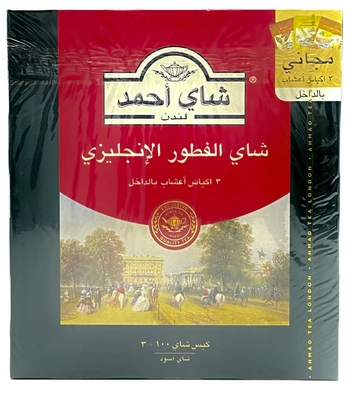 شاي أحمد الإنجليزي للفطور، 24 * 100  ملعقة كبيرة