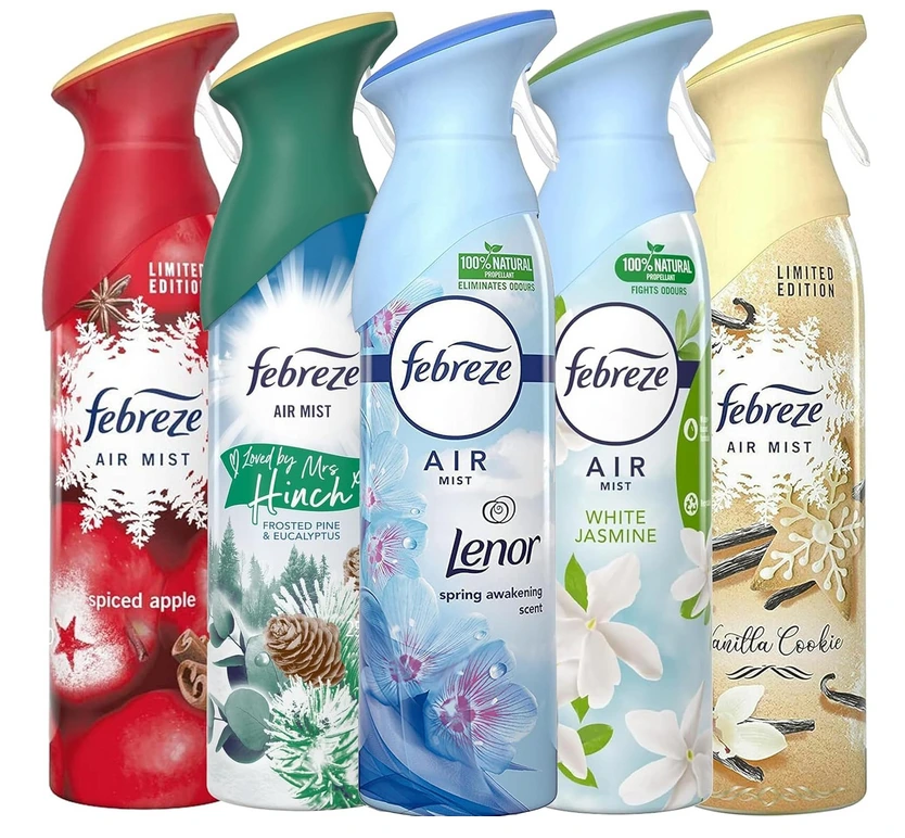 معطر جو فيبريز متنوع، 6  عبوات * 300  مل