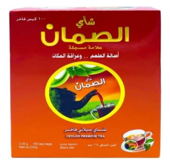 شاي السومان 24 * 100 ملعقة كبيرة