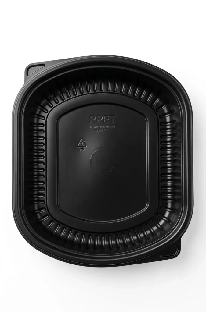 Microwave Black Container C1 (250Pcs)
