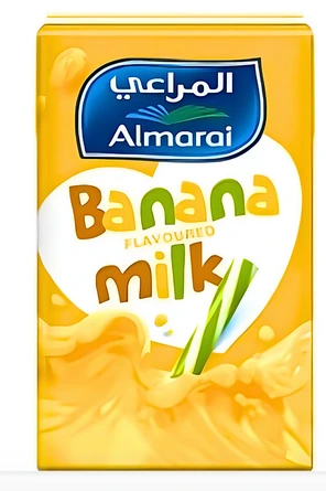 حليب المراعي بنكهة الموز ١٨ * ١٥٠  مل