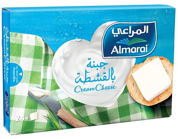 جبنة المراعي الكريمية، عبوة من 16  قطعة * 432  غرام (24  حصة)