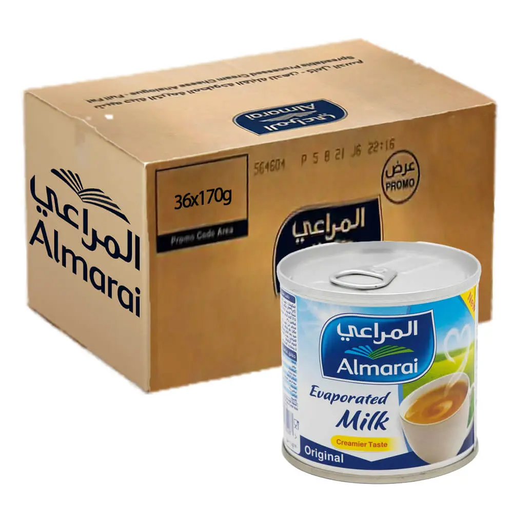 حليب المراعي 48  عبوة * 170  غرام (كامل الدسم)