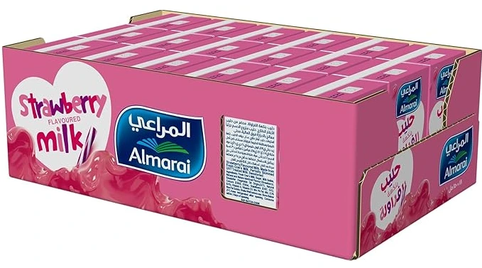 حليب المراعي بنكهة الفراولة ١٨ * ١٥٠  مل