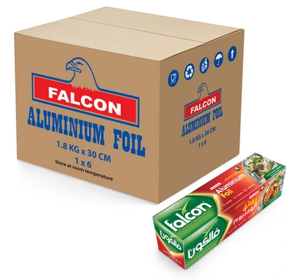 Aluminium Foil 6*1000gm*30cm (Small) Falcon