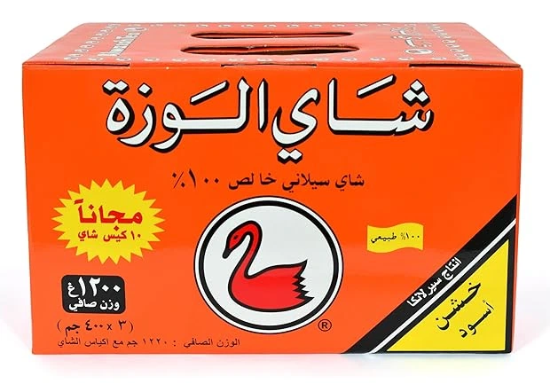 شاي الوزة 12  عبوة * 1200  غرام