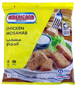 أمريكانا دجاج مصاحب 10 * 750  جم