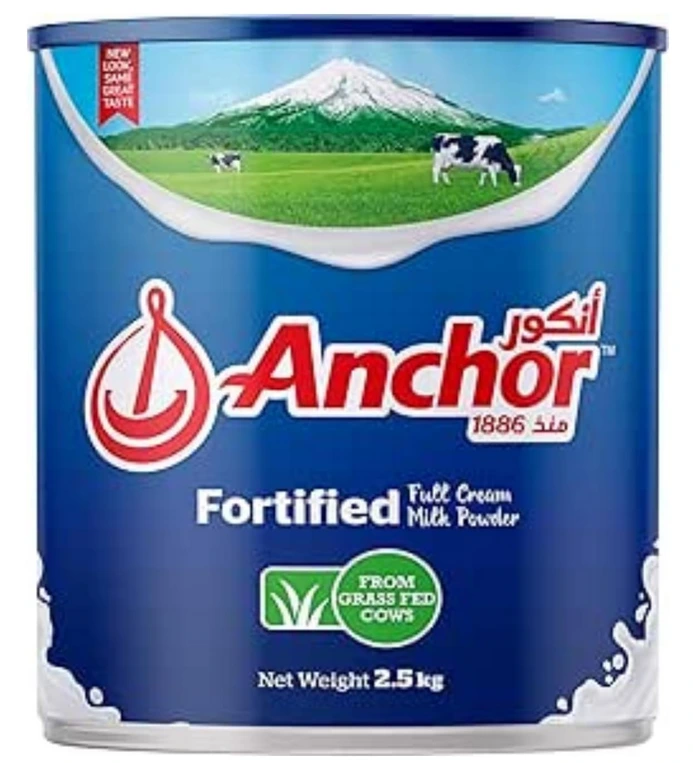 حليب أنكور بودرة 6 * 2.5  كجم