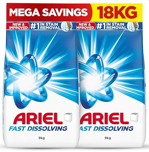Ariel Detergent 2*9Kg