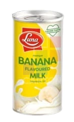 Banana Flavored Milk 24*195ml Luna