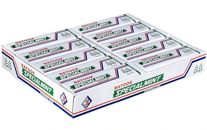 Batook Chewing Gum 50*20*5 Sticks Assorted