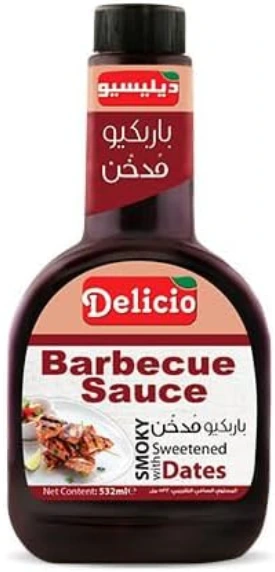 صلصة باربيكيو مدخنة 12 * 532  مل لذيذة
