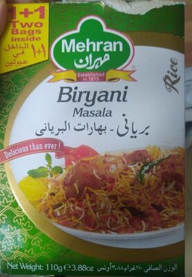 Biryani Masala 48*110gm Mehran