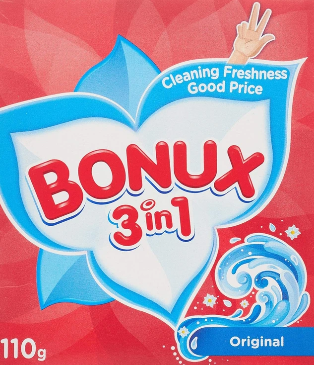 Bonux Detergent Powder 72*110gm