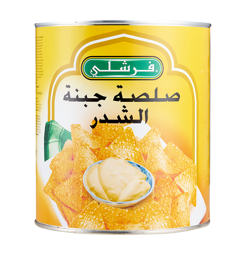 صلصة جبنة شيدر طازجة 6 * 3  كجم