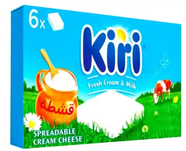 جبنة كيري 6* (10*100  غرام) 6  حصص