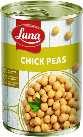 Chick Peas In Can 24*400gm Luna