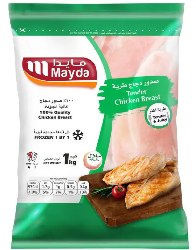 Chicken Breast Mayda (Tender) 10*1kg