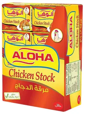 مرق دجاج ألوها 12* (24*20  جم)