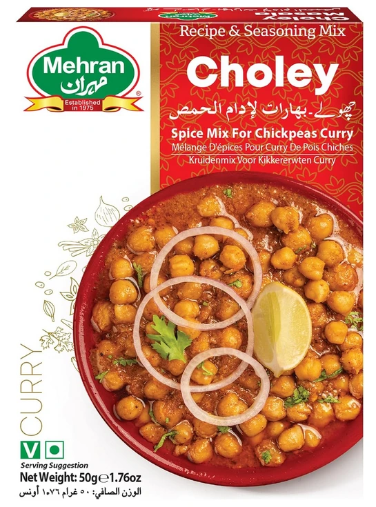 Choley Masala 48*50gm Mehran