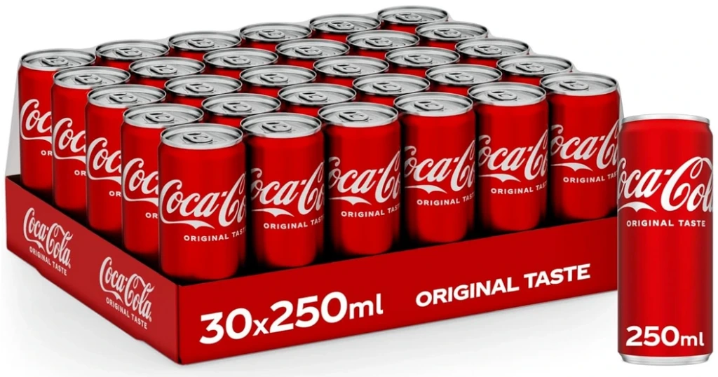 علبة كوكاكولا 30 * 250 مل