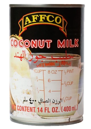 علبة حليب جوز الهند 24*400 مل أفكو/ثاج