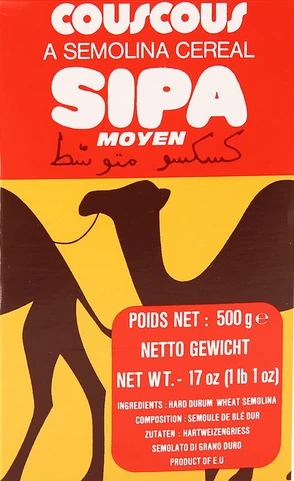 Couscous 20*500gm Sipa Moyen