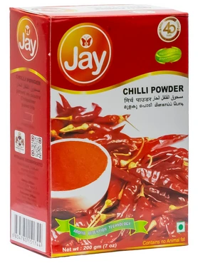 Crushed Chilly 48*200gm Jay