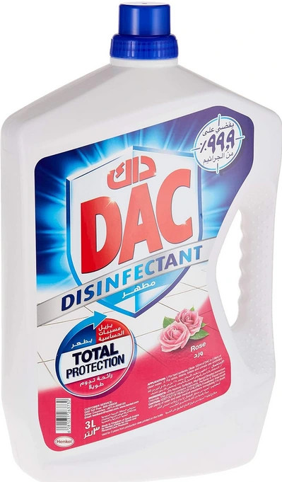 Dac Disinfectant Rose 6*3Ltr