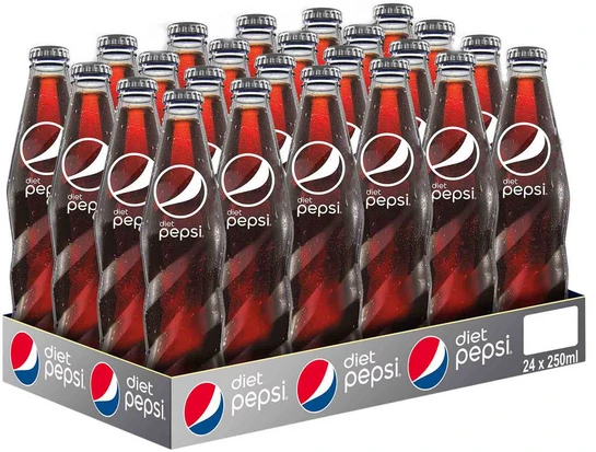 Diet Pepsi Bottle 24*250ml