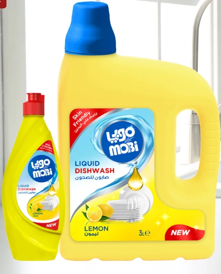 Mobi Dishwash 4*3Ltr+500ml