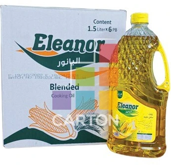 زيت ذرة إليانور المخلوط 6 * 1.5  لتر