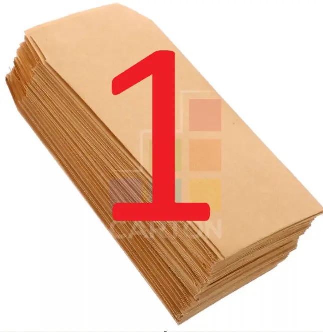 ظرف بني رقم 1، 1*4 كجم
