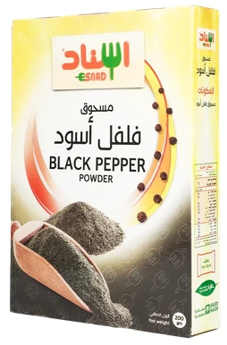 Esnad Black Pepper Powder 24*200gm