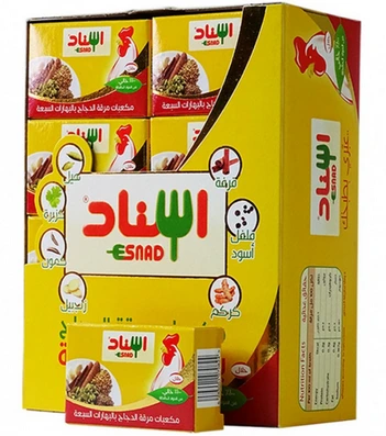 مكعبات مرق الدجاج من إسناد 12 * 24 * 20 جم