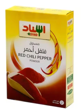 مسحوق الفلفل الأحمر إسناد 24 * 200  غرام