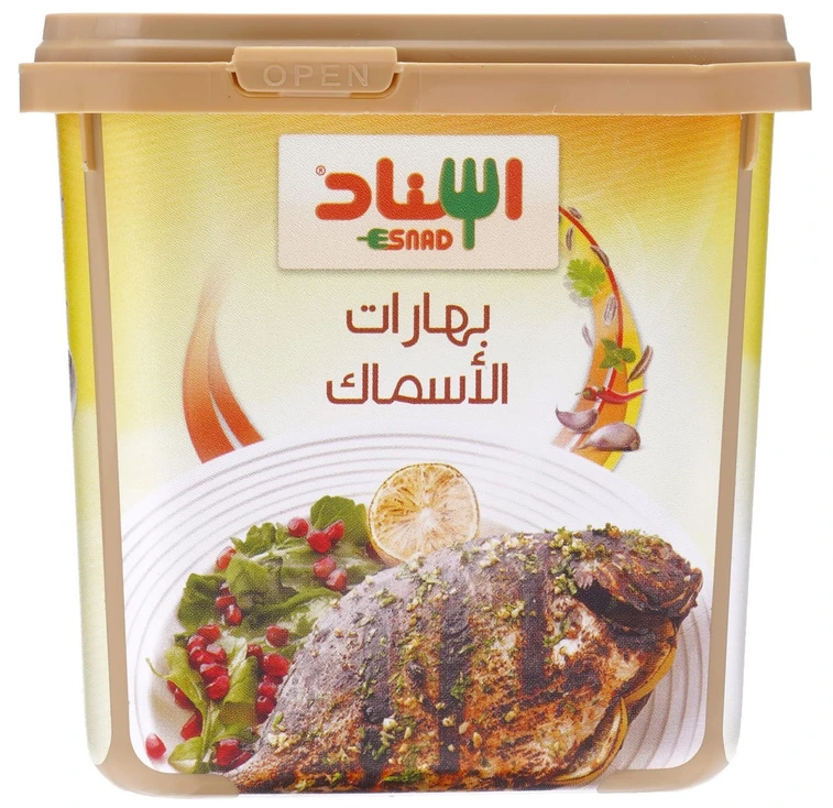توابل إسناد للمأكولات البحرية 12 * 200 غرام