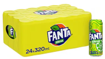 Fanta Citrus Can 24*320ml