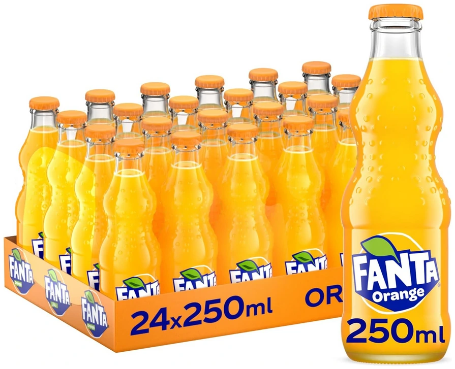 Fanta Orange Bottle 24*250ml
