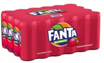 Fanta Strawberry Can 24*320ml