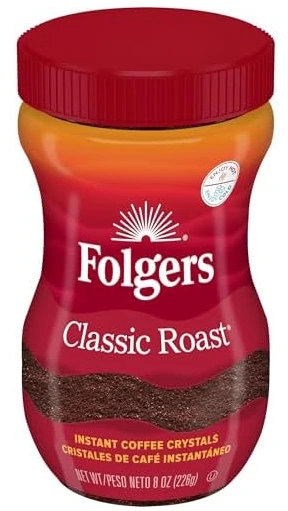 Folgers Instant Coffee Classic 6*226gm
