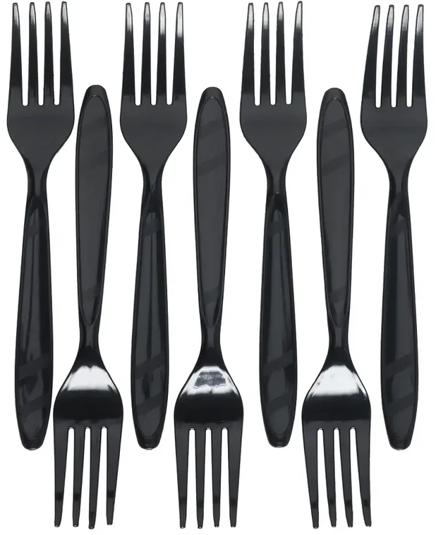 Fork Black 20*50Pcs (Economy)