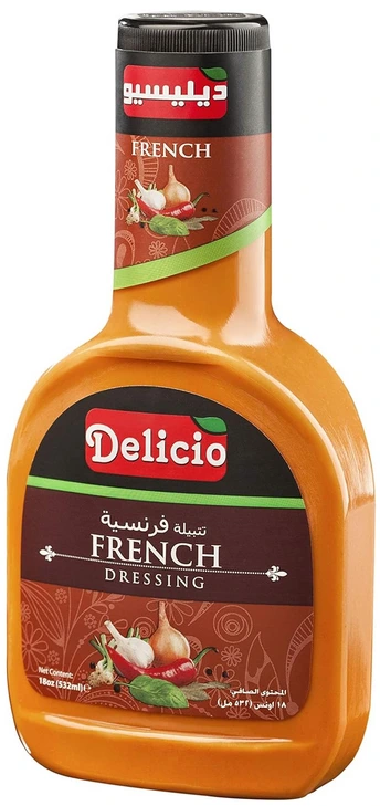 French Dressing 12*532ml Delicio