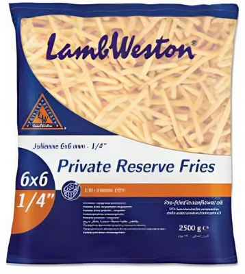 French Fries 6/6 4*2.5Kg Lambweston