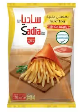 French Fries 6/6 4*2.5Kg Sadia