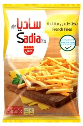 بطاطس مقلية 9/9 4*2.5 كجم ساديا